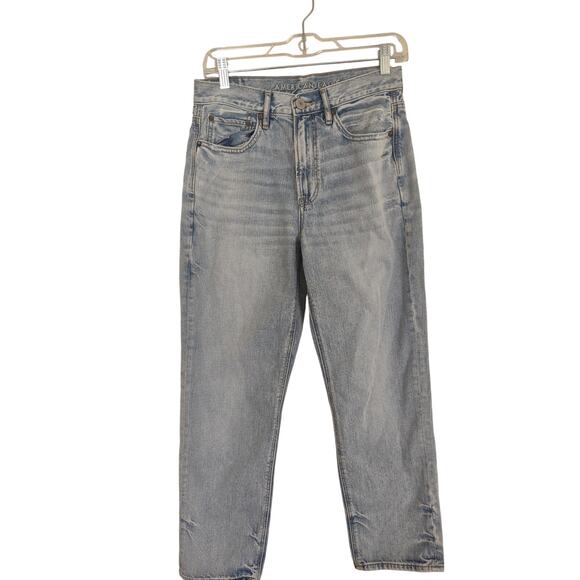 American Eagle 90s Boyfriend Jeans 4 Classic Casual Preppy Monica Gellar